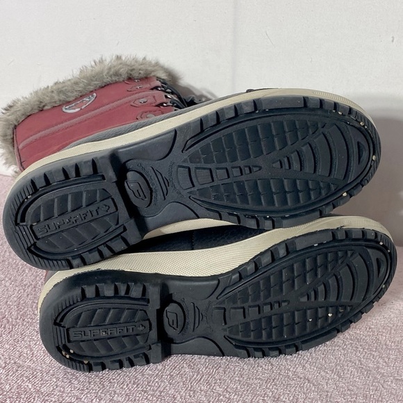 Superfit Red Lattila Lace Up Winter Boots 7 - Picture 7 of 15